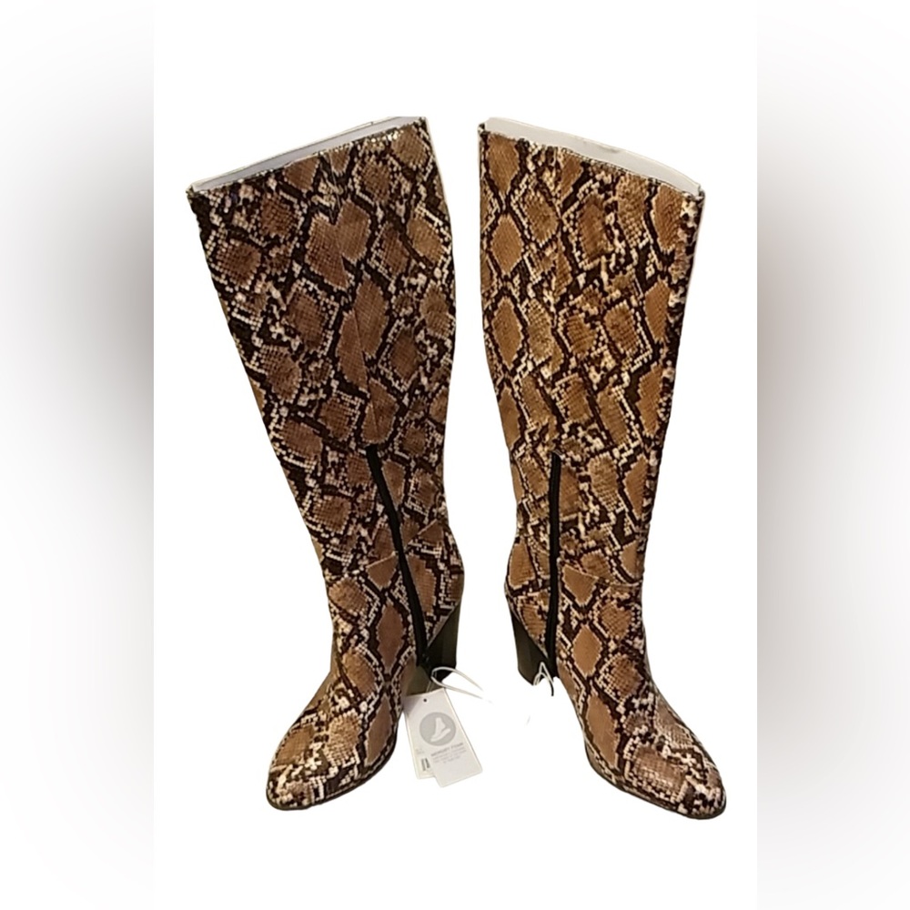 A New Day Brandee Knee High Heeled Fashion Boots Size 8